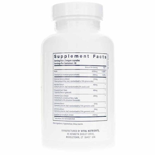 Blood Sugar Support, VTN